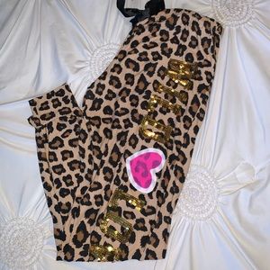 Leopard Jogger Pants